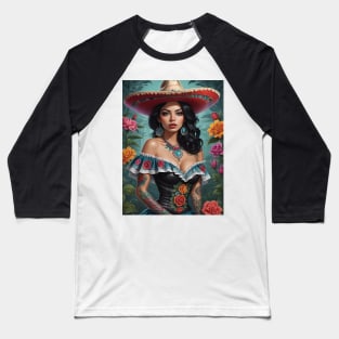 Como La Flor Baseball T-Shirt